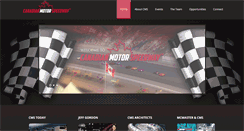 Desktop Screenshot of cdnmotorspeedway.com